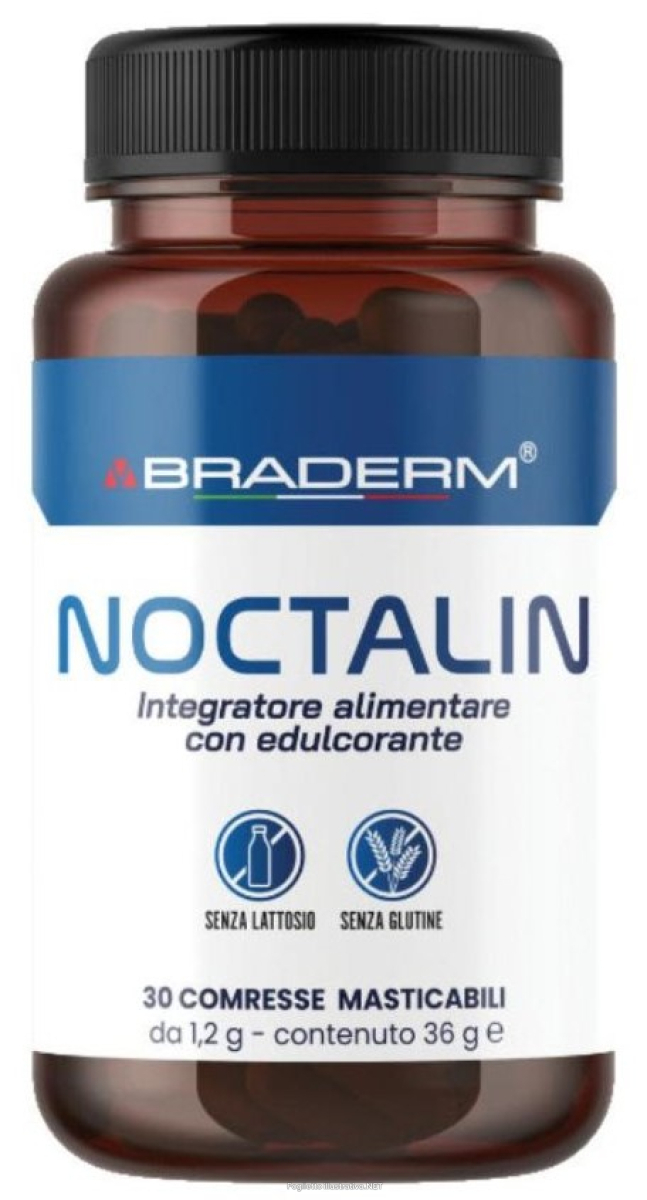 Trova Offerte di braderm noctalin integratore per sonno con valeriana melissa melatonina 30 compresse e compra online
