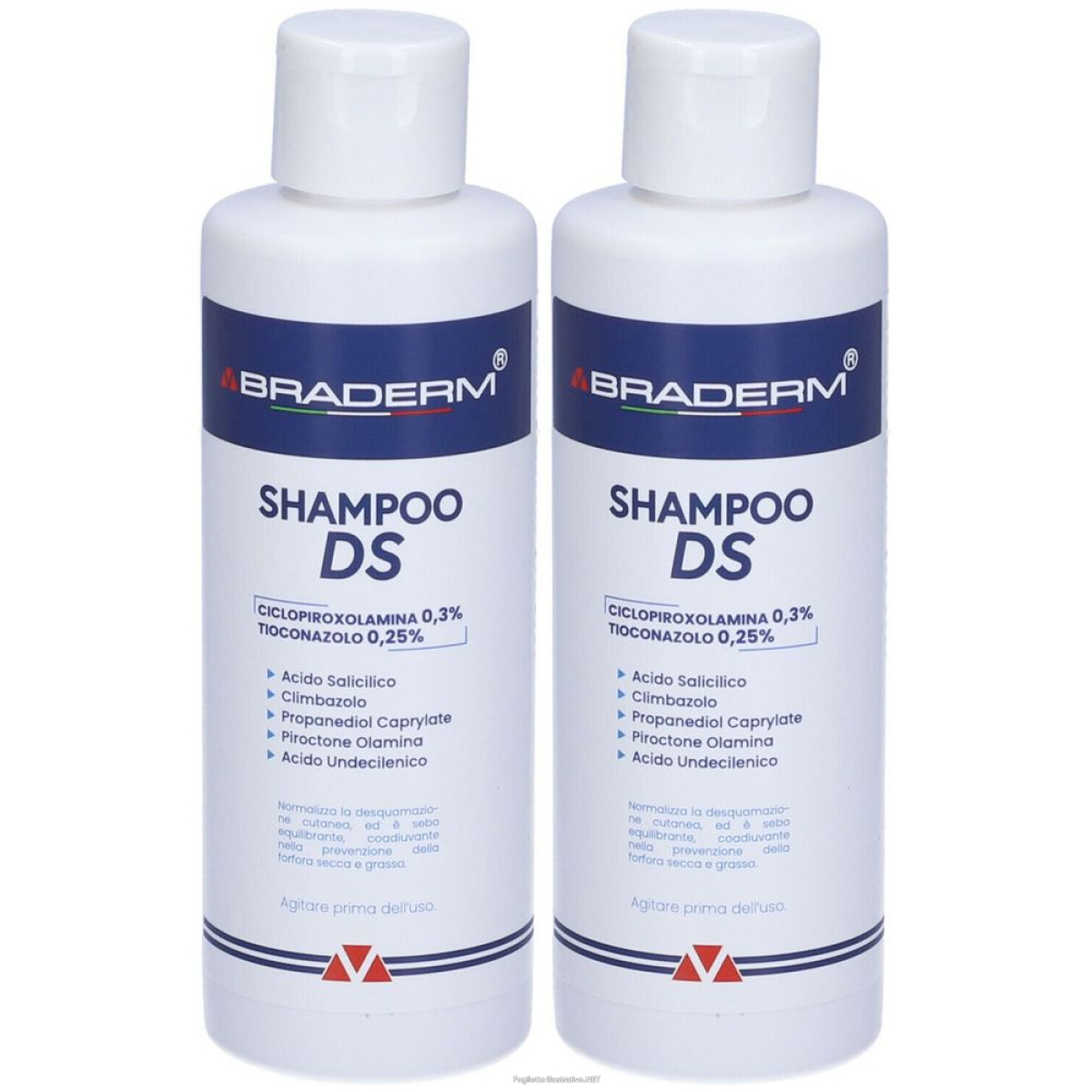 Trova Offerte di braderm® shampoo ds set da 2 2x200 ml e compra online