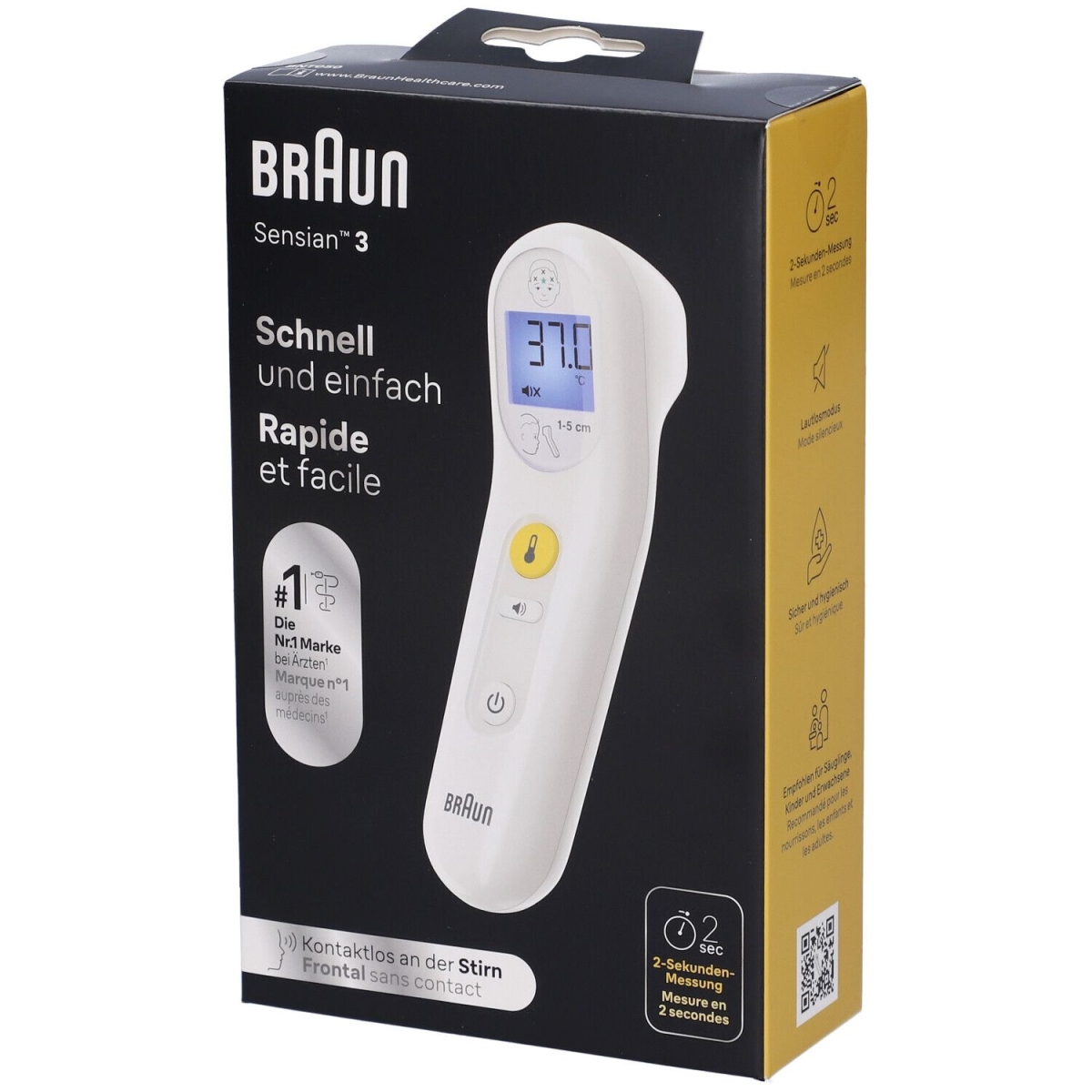 Trova Offerte di Braun termometro digitale sensian 3 1 pz e compra online