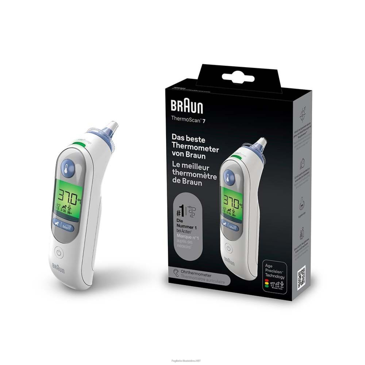 Trova Offerte di braun thermoscan 7 irt 6520 age precision termometro auricolare a infr e compra online