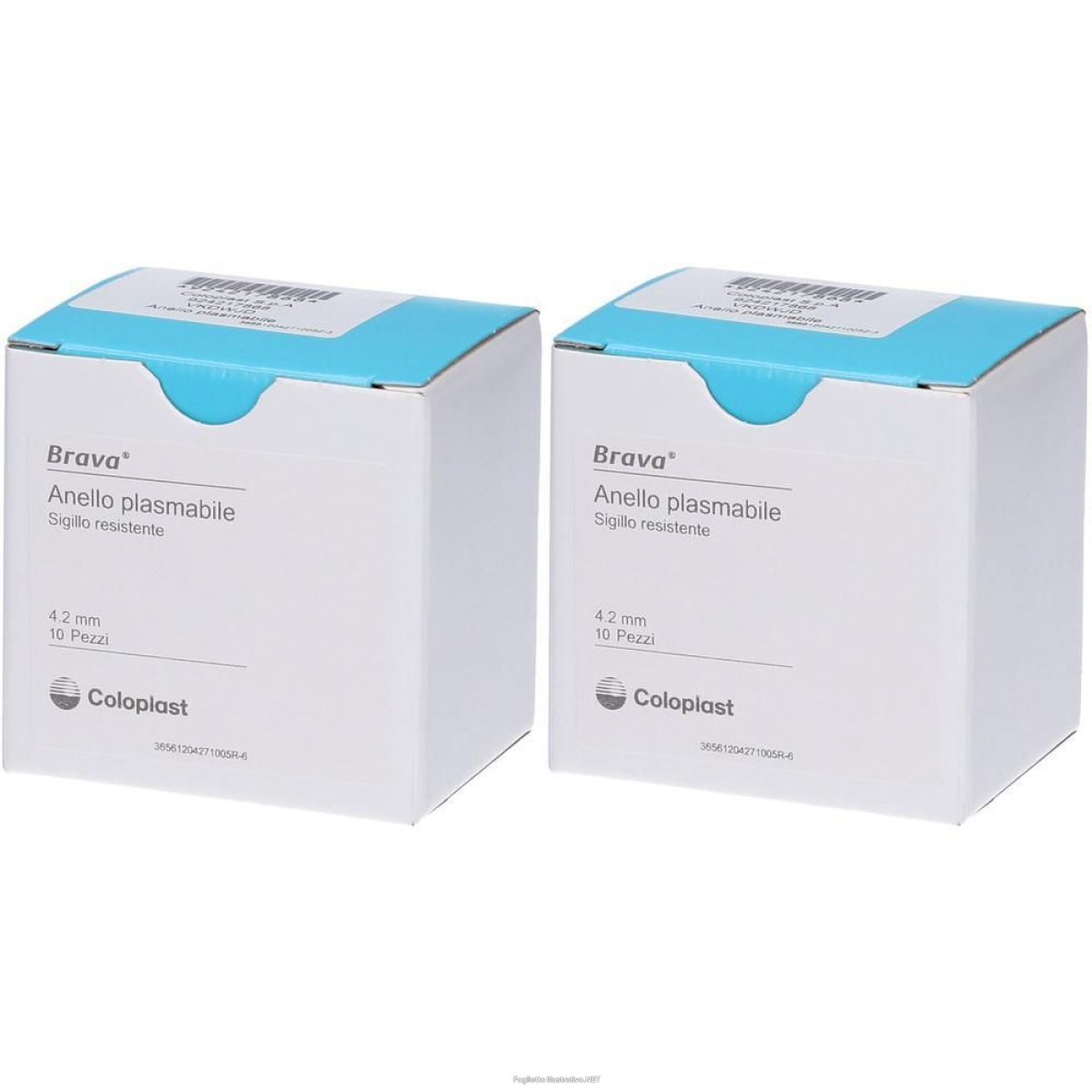 Trova Offerte di brava anello plasmabile di pasta no alcol per stomia 4,2mm 10 pezzi 2x e compra online
