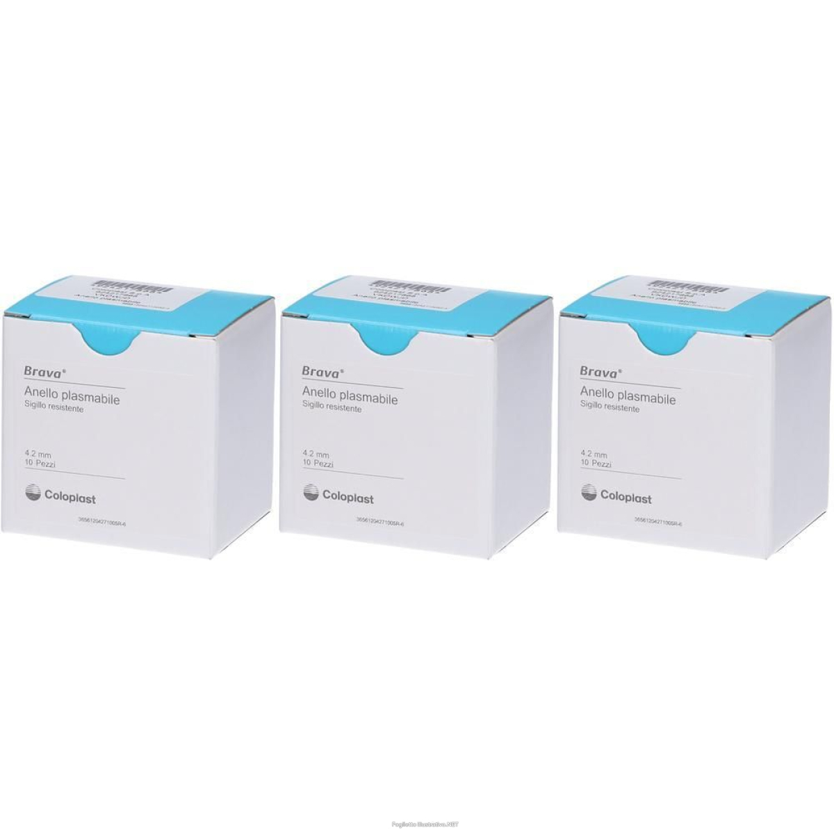 Trova Offerte di brava anello plasmabile di pasta no alcol per stomia 4,2mm 10 pezzi 3x e compra online