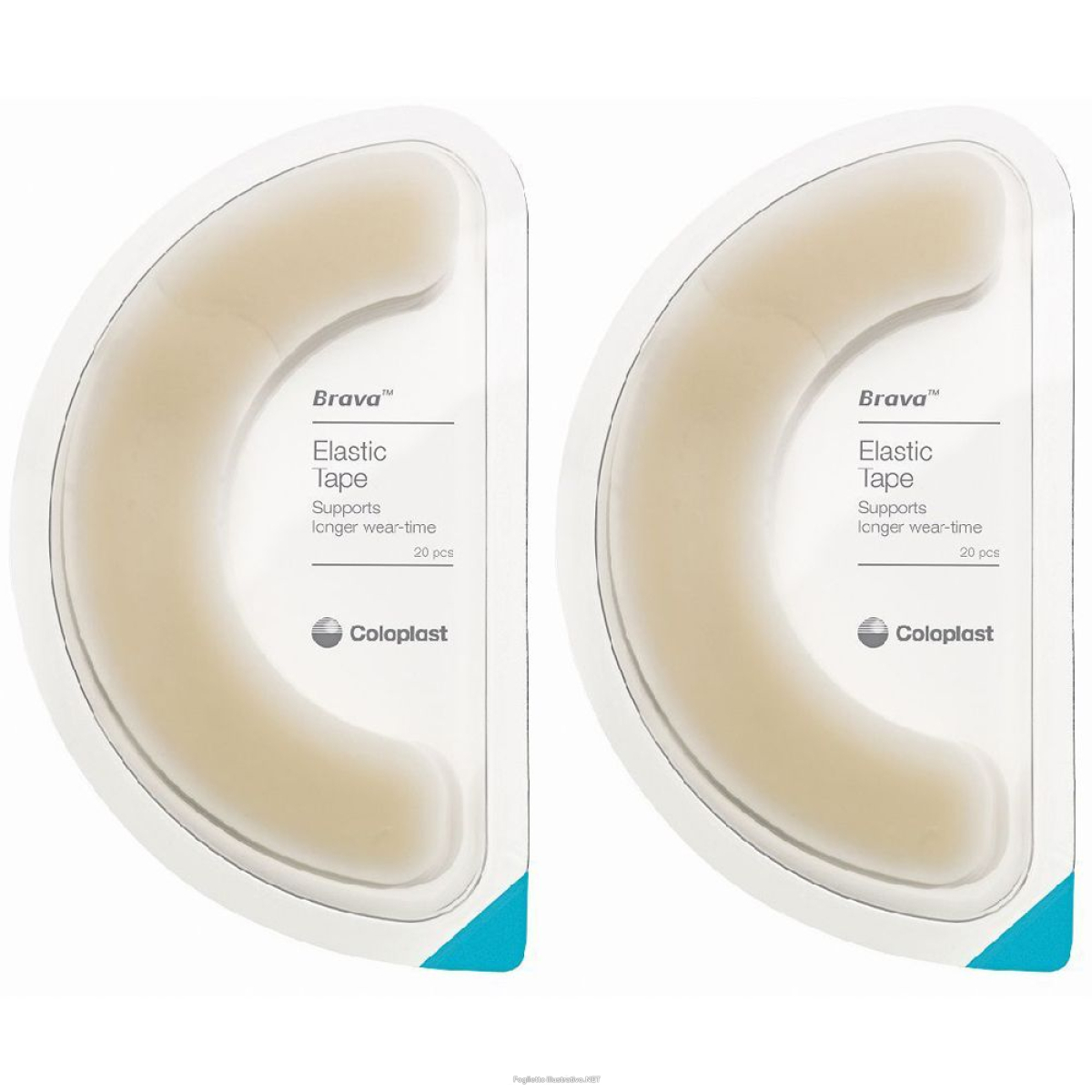 Trova Offerte di brava® cerotto elastico idrocolloide mezzaluna set da 2 2x20 st e compra online