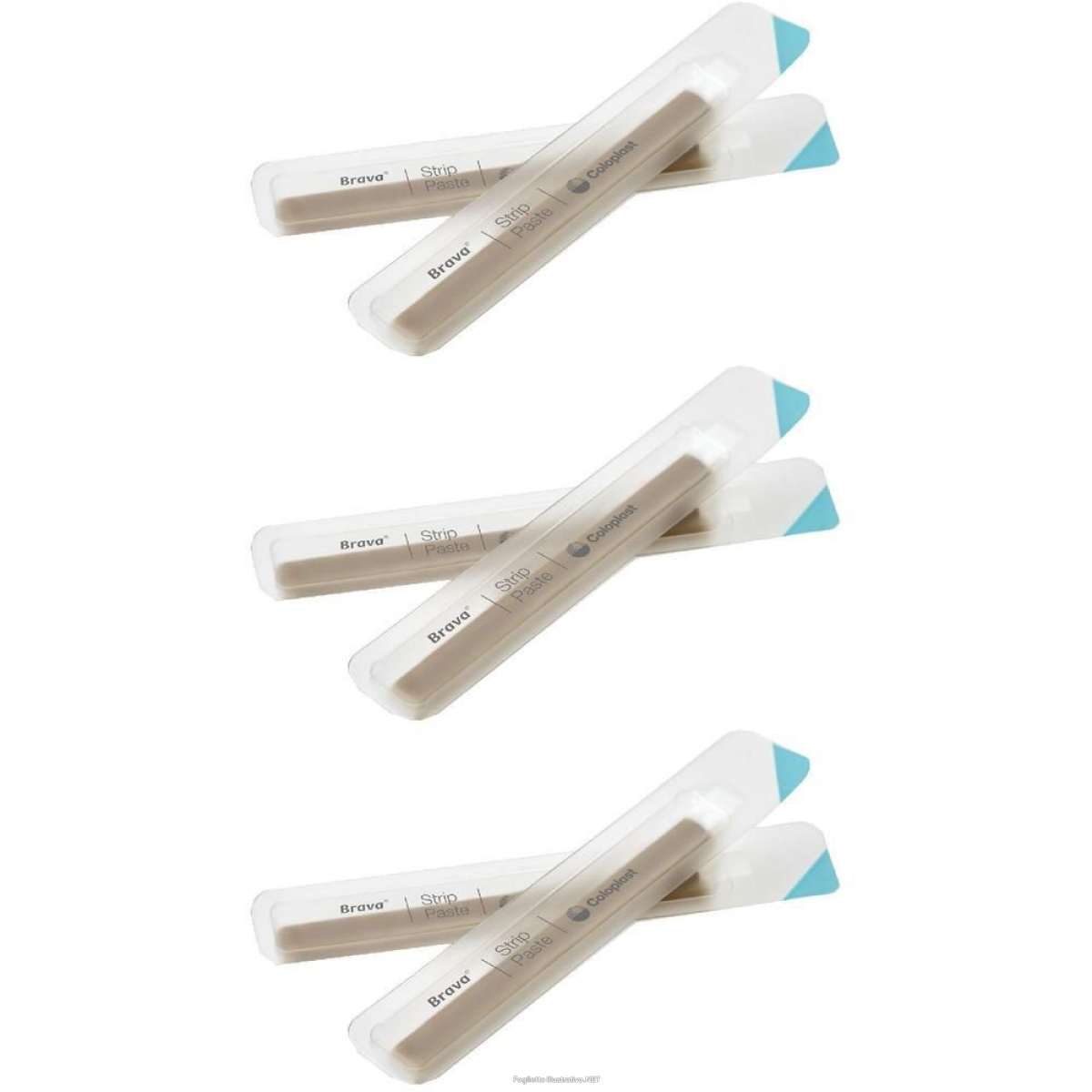 Trova Offerte di brava pasta in strisce idrocolloide no alcol per stomia 10 pezzi 3x10x e compra online