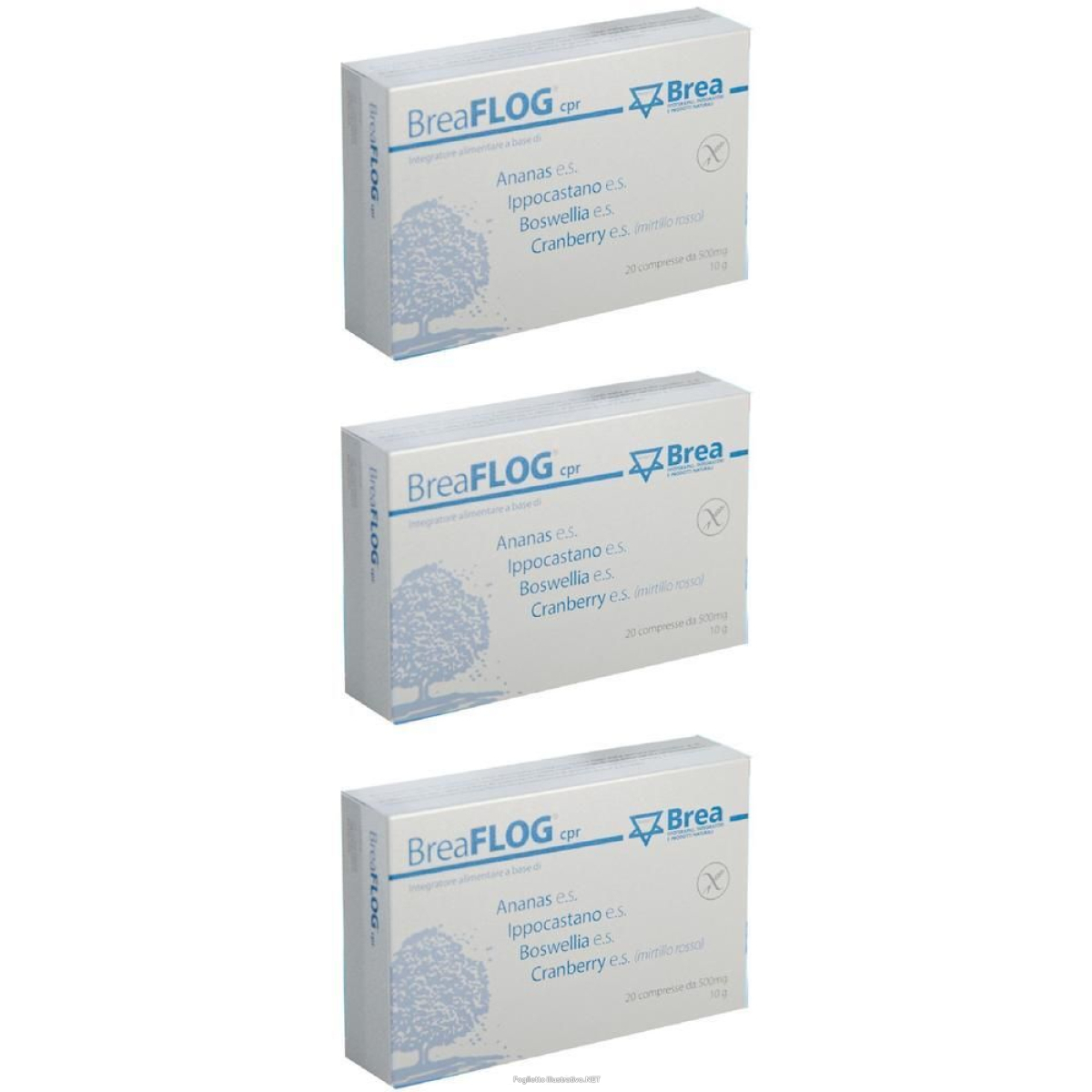 Trova Offerte di breaflog 20 compresse 3x20 pz e compra online