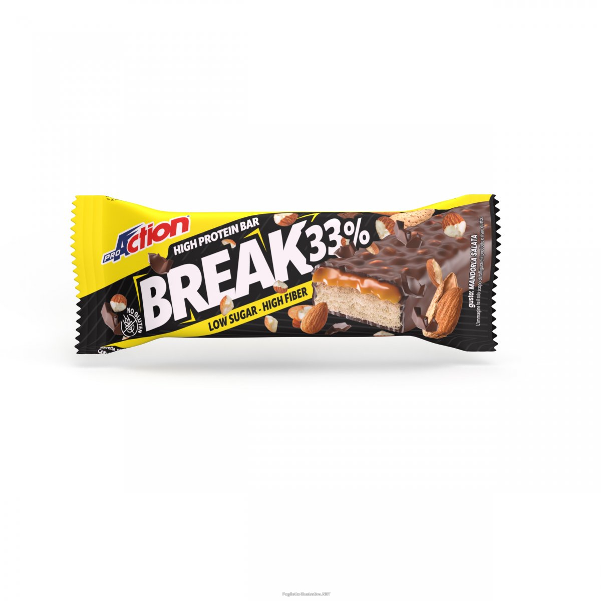 Trova Offerte di break 33% mandorla salata proaction(r) 50g e compra online