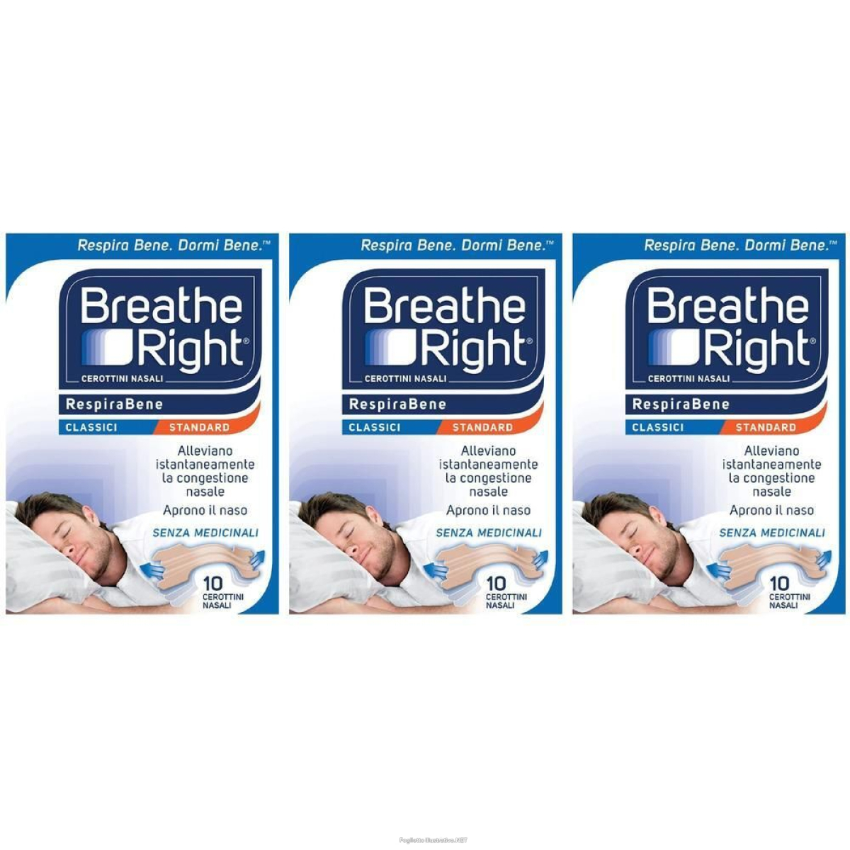Trova Offerte di breathe right® respirabene classici standard 3x10 st e compra online