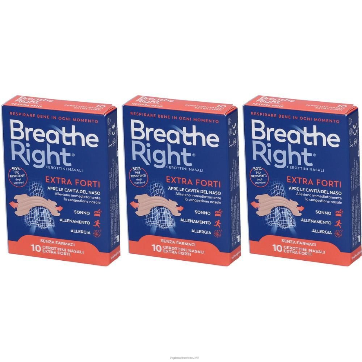 Trova Offerte di breathe right® respirabene extra forti 3x10 st e compra online