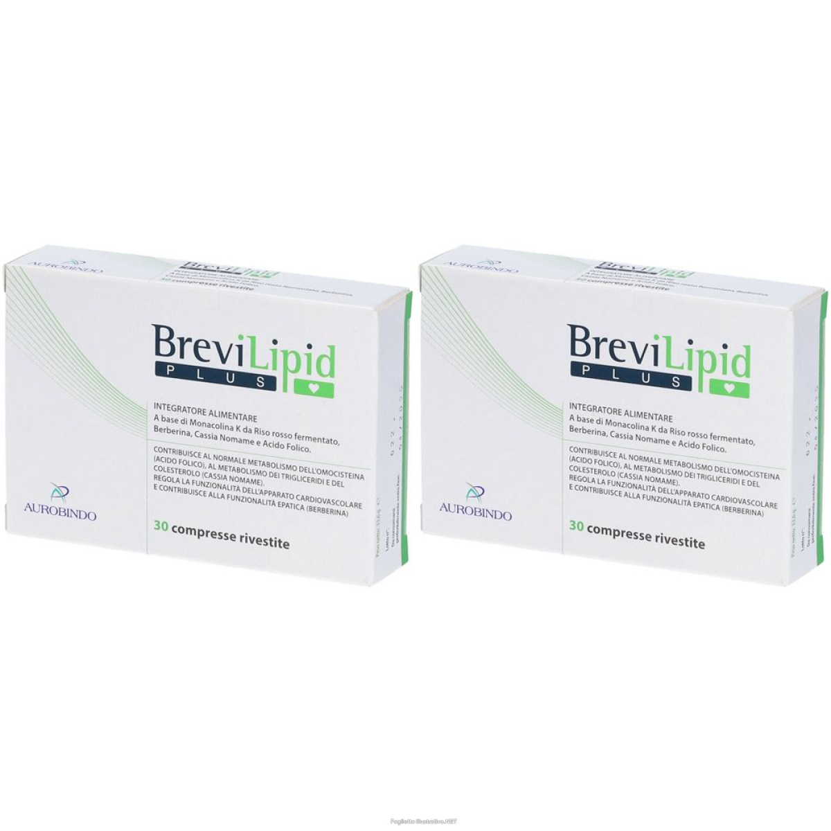 Trova Offerte di brevilipid plus set da 2 2x30 pz compresse rivestite con film e compra online