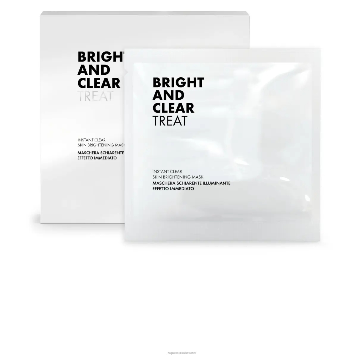 Trova Offerte di bright&clear - maschera schiarente illuminante effetto immediato confezione 3 pezzi e compra online