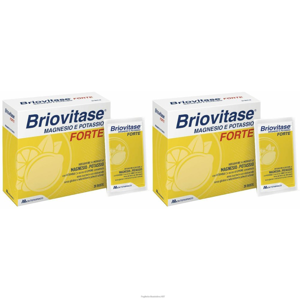 Trova Offerte di briovitase® forte magnesio e potassio set da 2 2x20 pz bustina e compra online