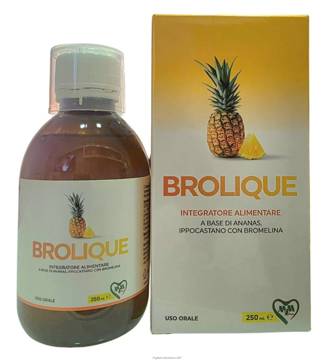 Trova Offerte di brolique integratore per il drenaggio dei liquidi gambe pesanti e microcircolo soluzione orale 250ml e compra online
