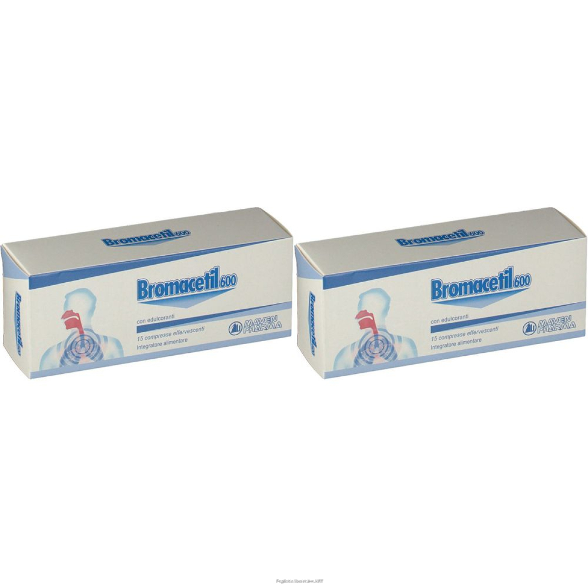 Trova Offerte di bromacetil 600 compresse effervescenti set da 2 2x15 pz effe e compra online