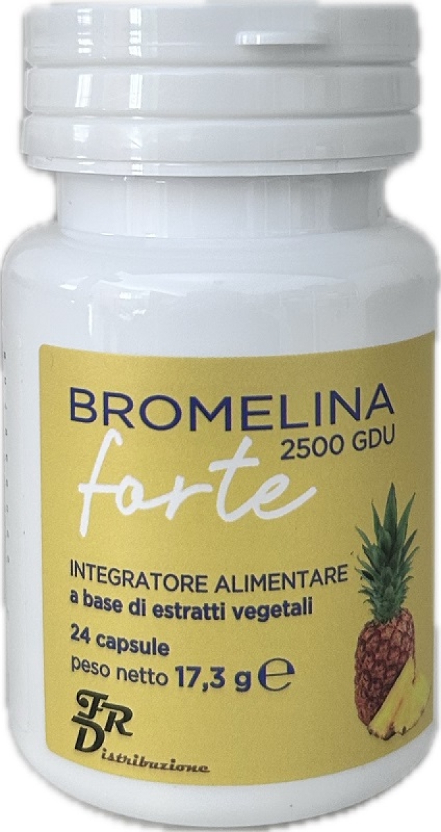 Trova Offerte di Bromelina forte 2500 gdu integratore per la digestione, il drenaggio dei liquidi e il microcircolo 24 capsule e compra online