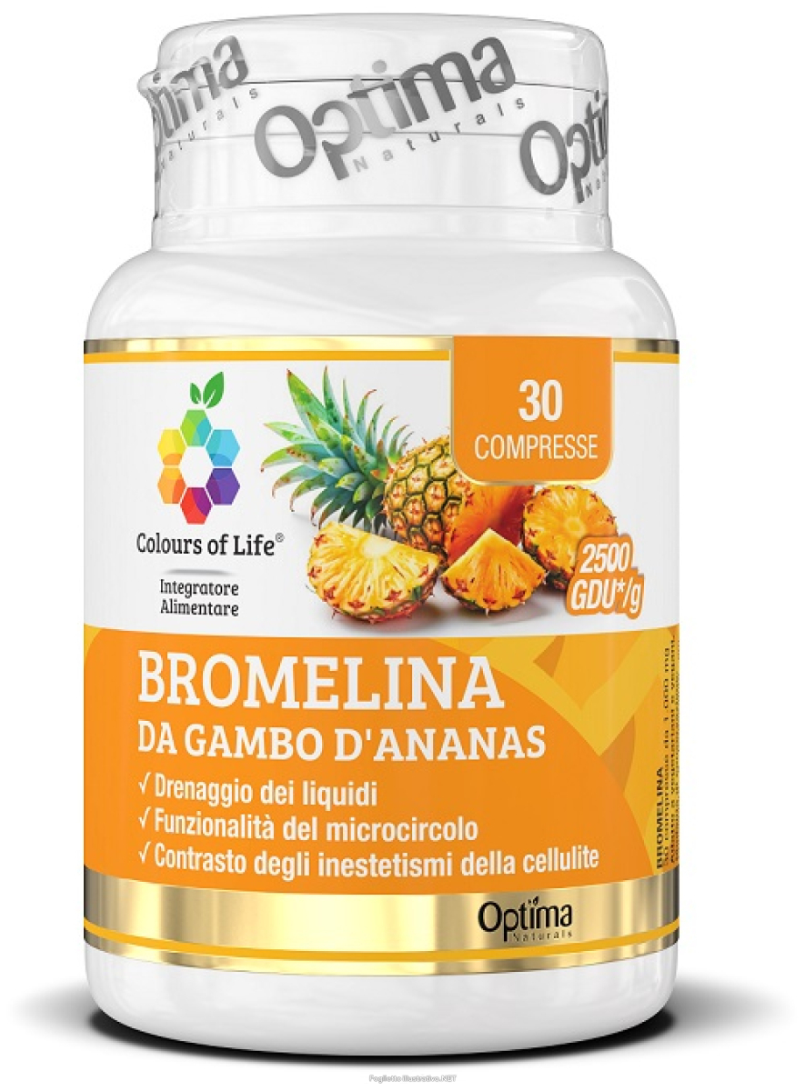 Trova Offerte di bromelina gambo ananas 30 compresse e compra online