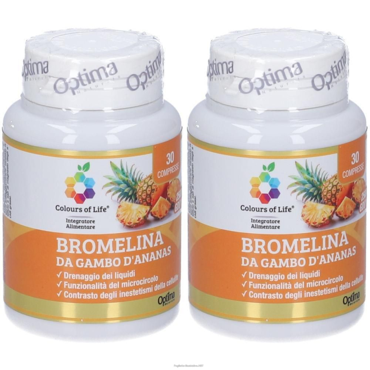 Trova Offerte di bromelina gambo ananas compresse 2x30 g e compra online