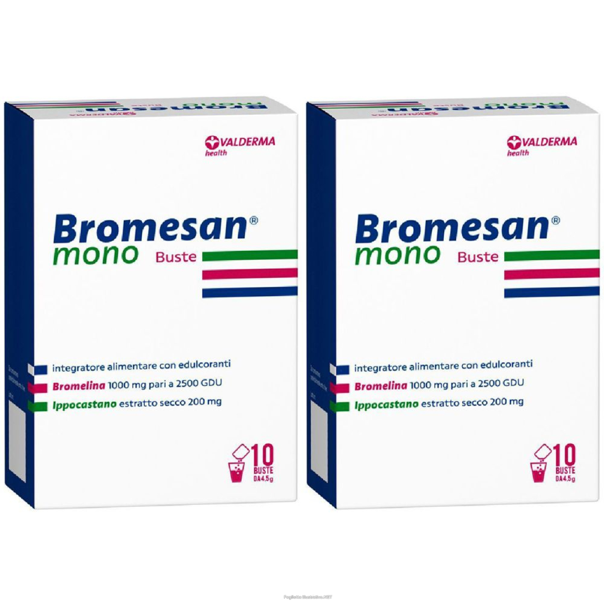 Trova Offerte di bromesan mono 10 buste da 4,5 g set da 2 2x10 pz bustina e compra online