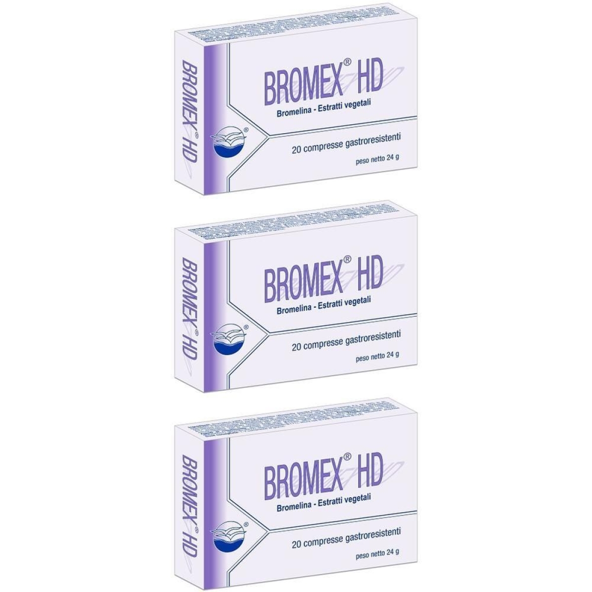 Trova Offerte di bromex hd 20 compresse 3x24 g gastroresistenti e compra online