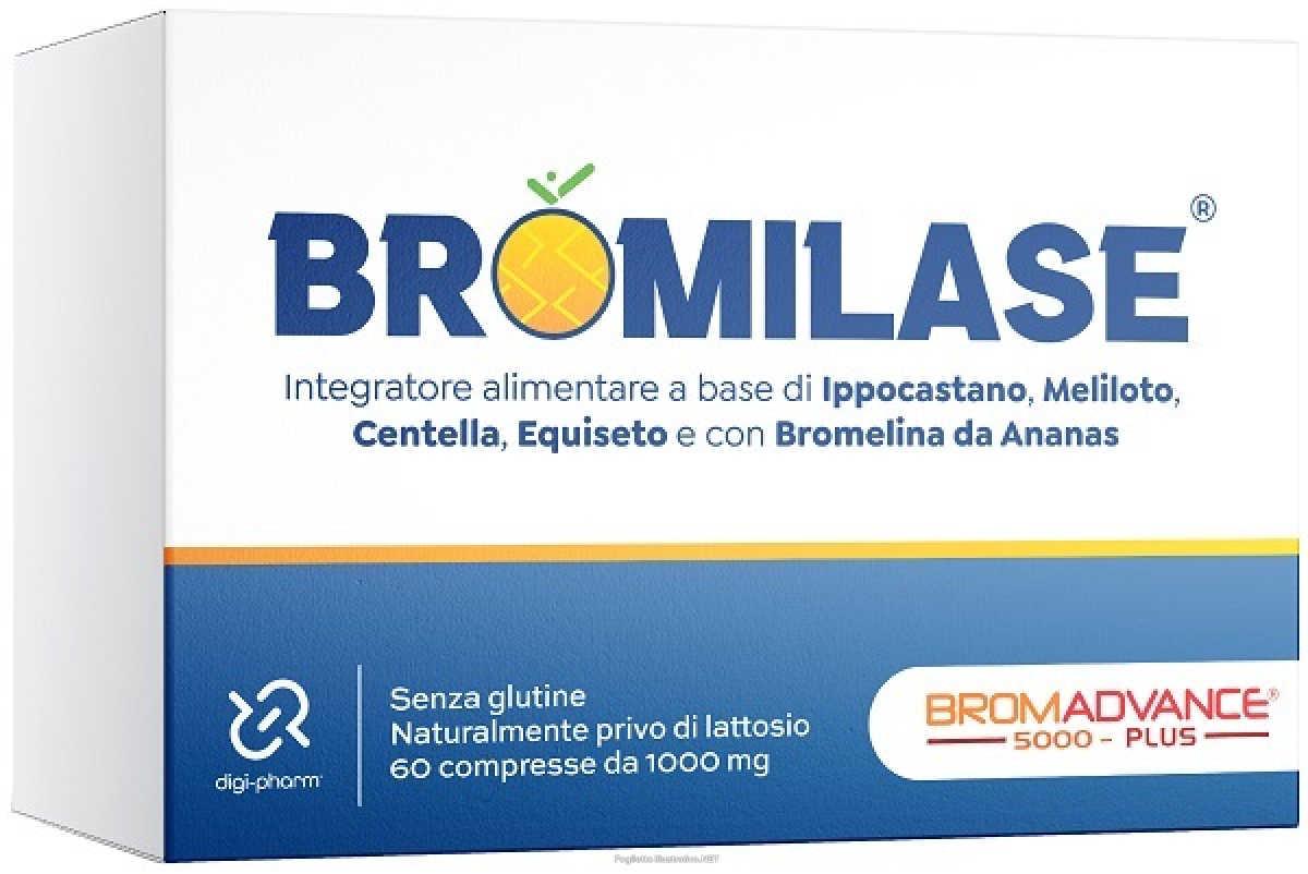 Trova Offerte di bromilase 60 compresse integratore a base di bromelina per favorire digestione e ridurre gonfiore e compra online