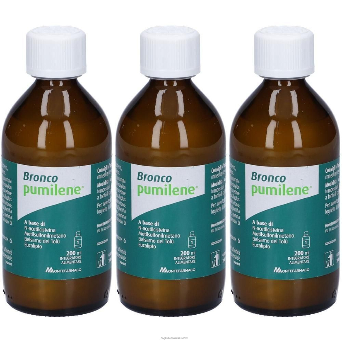 Trova Offerte di bronco pumilene® 3x200 ml sciroppo per la tosse e compra online
