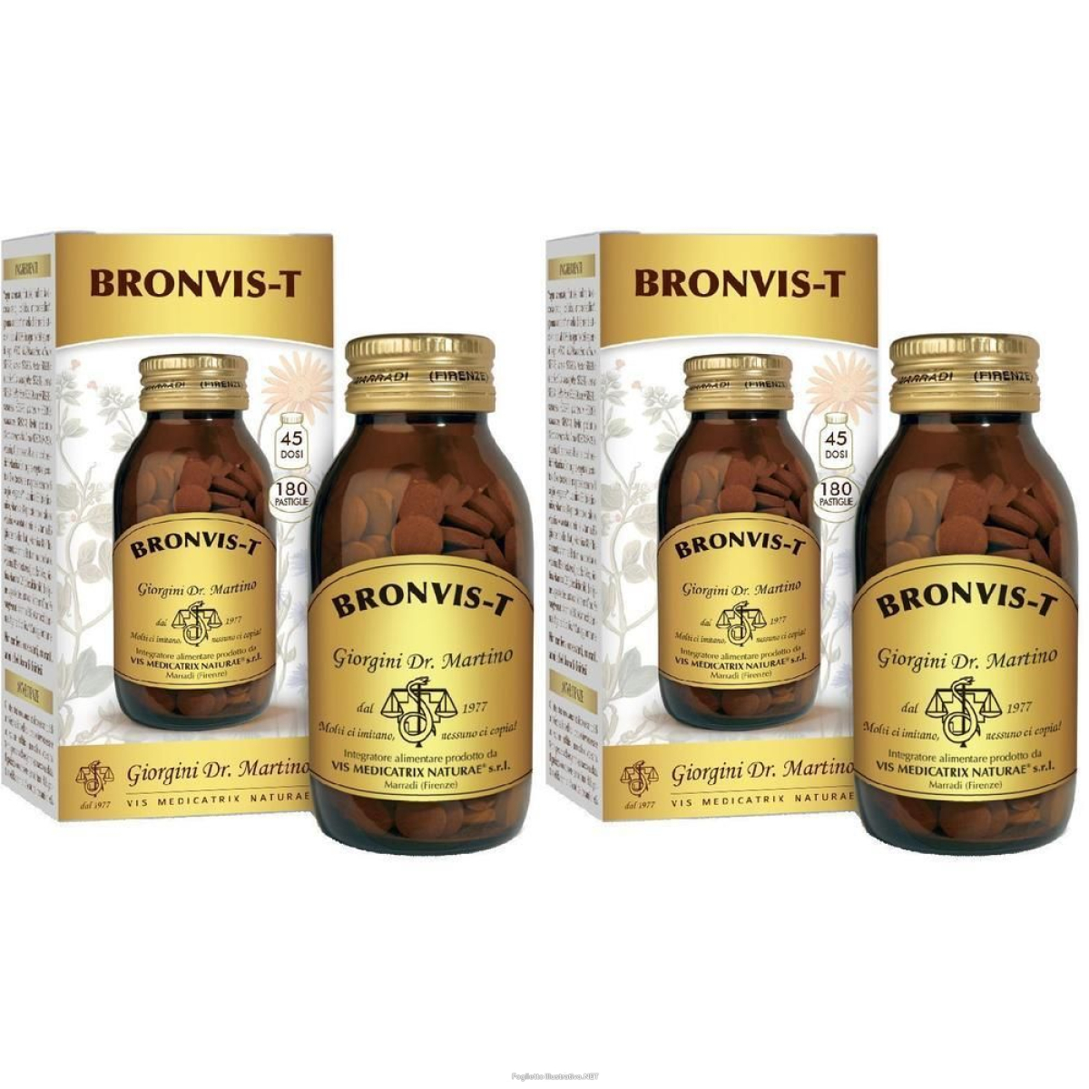 Trova Offerte di bronvis t 180 pastiglie 2x180 pz e compra online