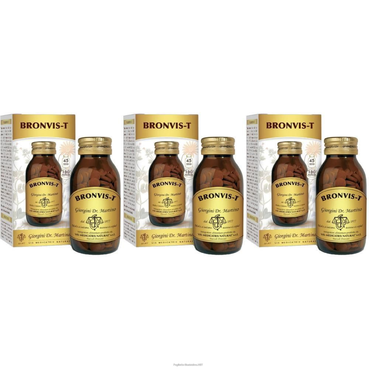 Trova Offerte di bronvis t 180 pastiglie 3x180 pz e compra online