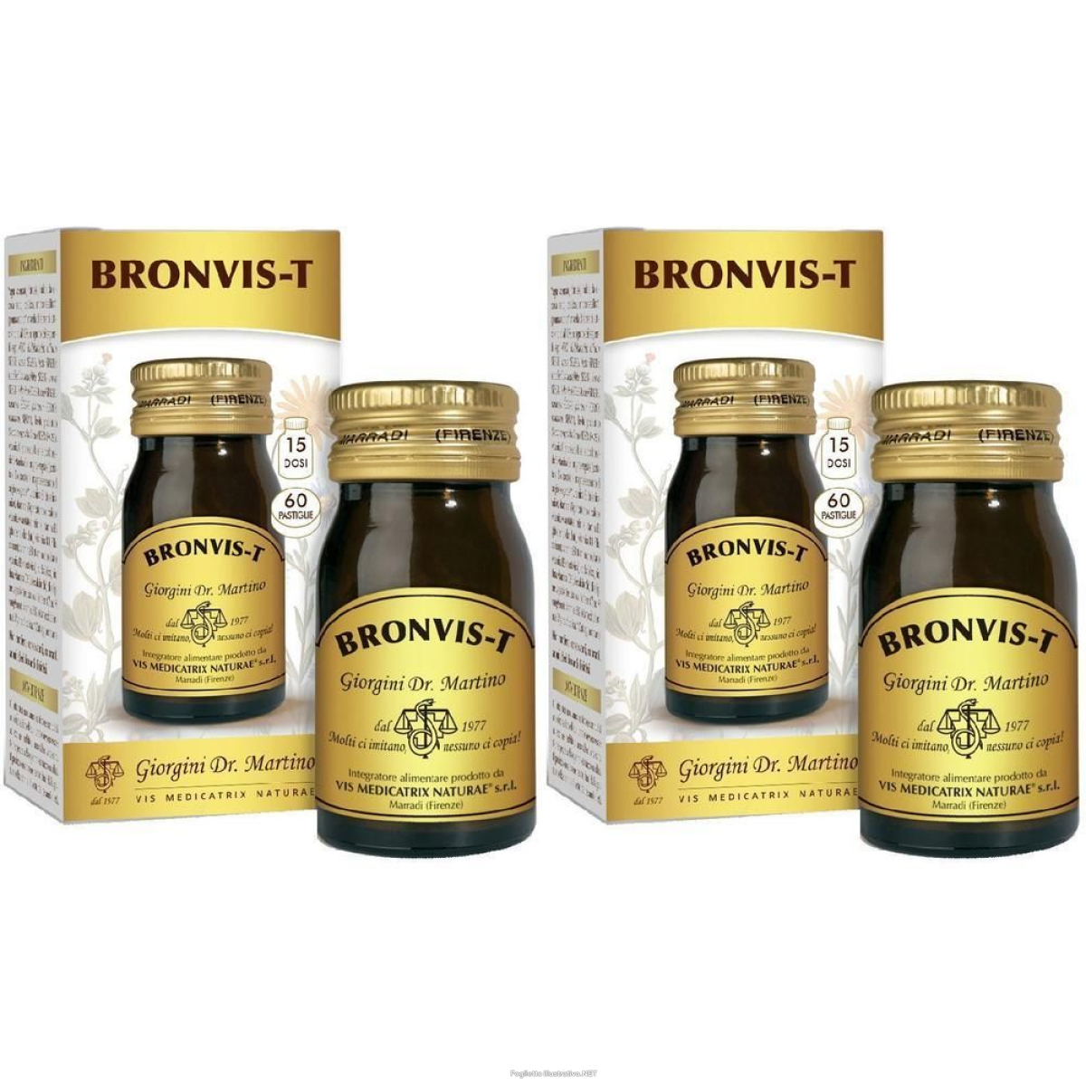Trova Offerte di bronvis t 60 pastiglie pz e compra online