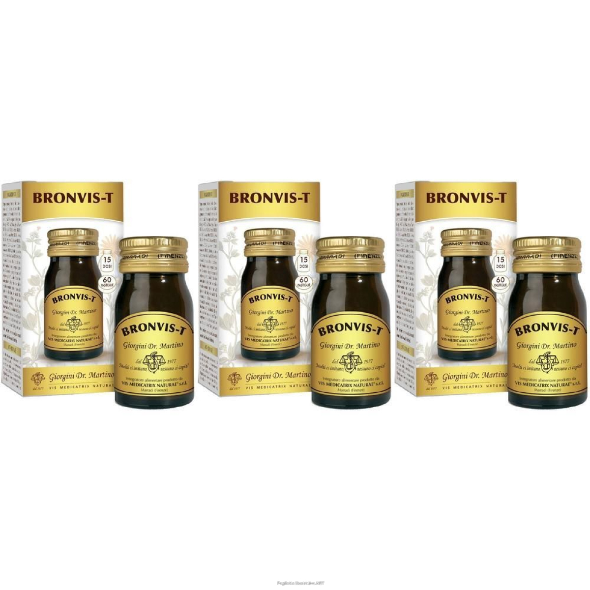 Trova Offerte di bronvis t 60 pastiglie pz e compra online