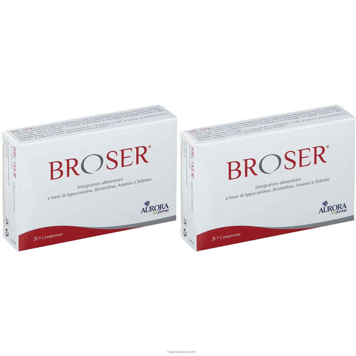 Trova Offerte di broser® set da 2 2x20 pz compresse e compra online