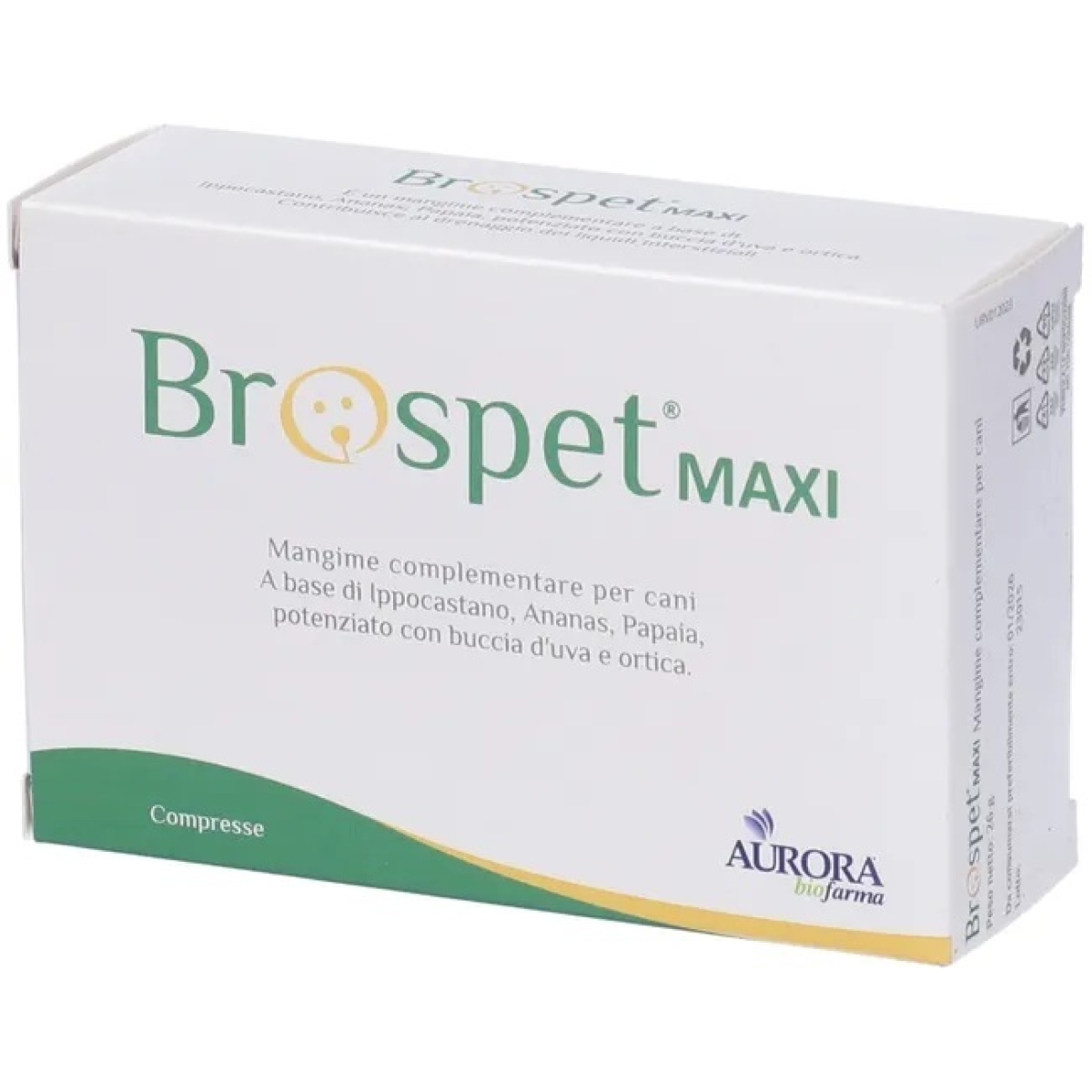 Trova Offerte di Brospet 120 compresse - mangime complementare per cani e compra online