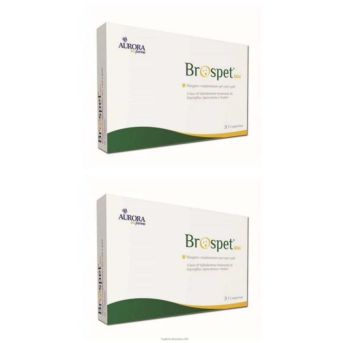 Trova Offerte di brospet mini 20cpr set da 2 2x20 pz compresse e compra online
