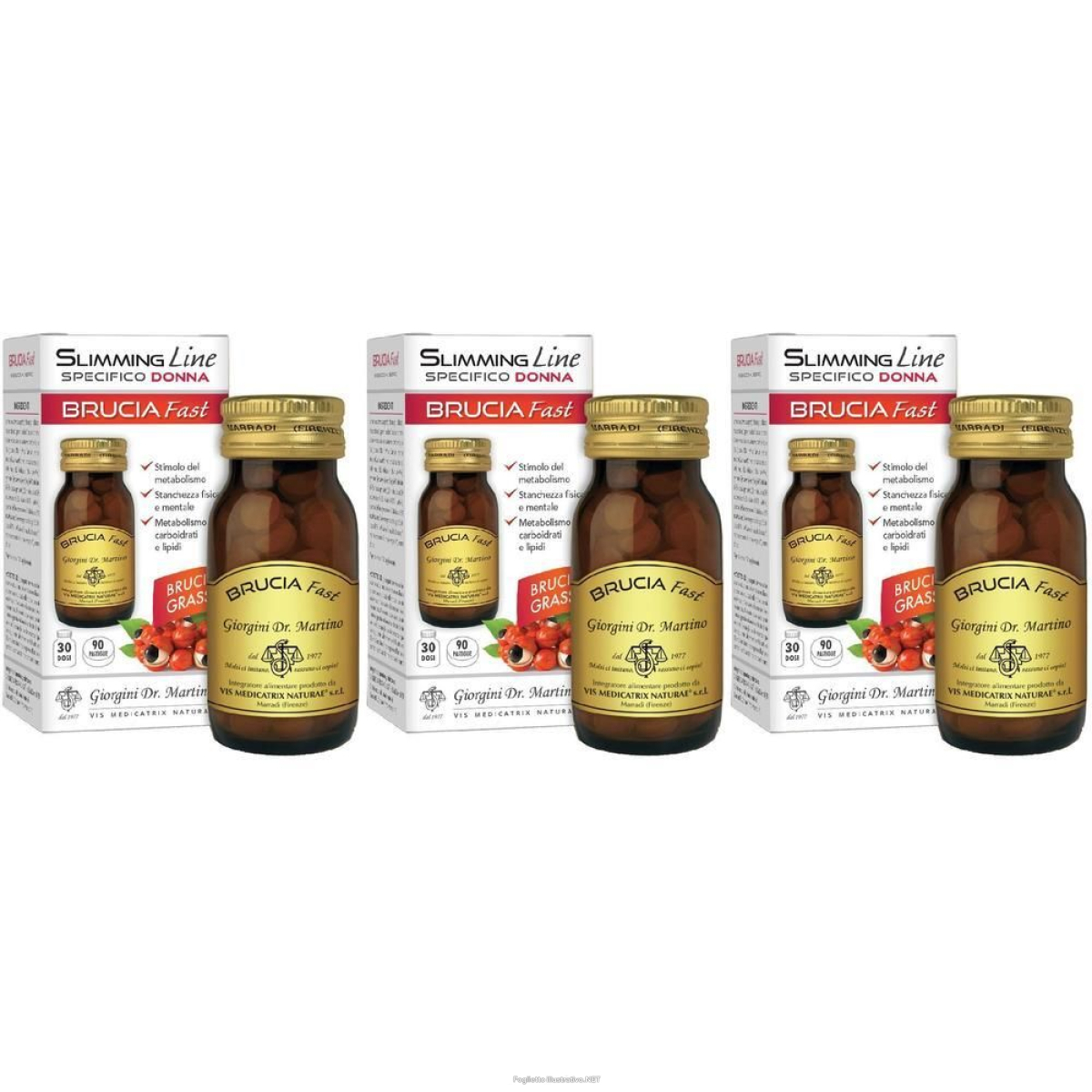 Trova Offerte di brucia fast donna 90 pastiglie 3x90 pz e compra online