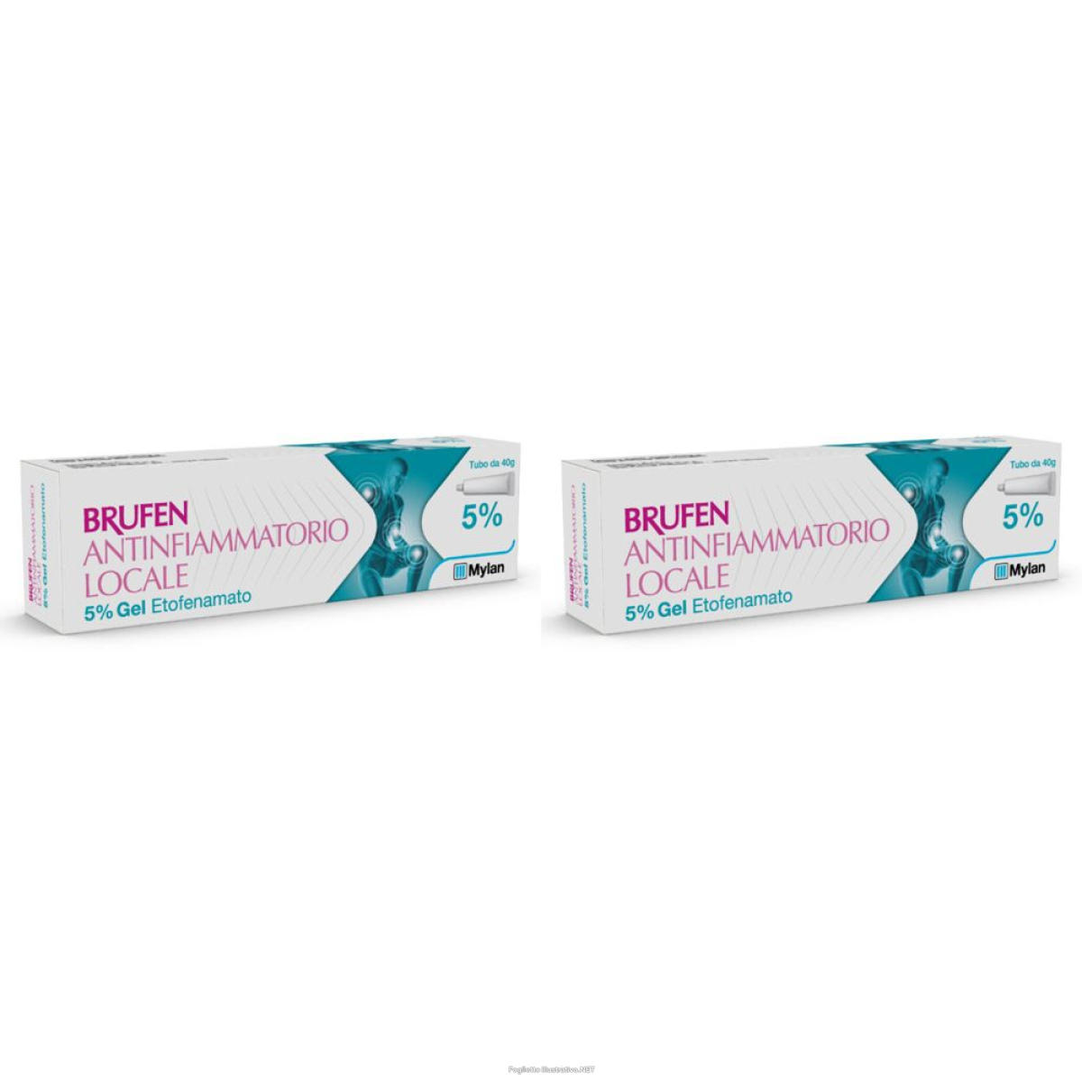 Trova Offerte di brufen antinfiammatorio locale 5% gel set da 2 2x40 g e compra online
