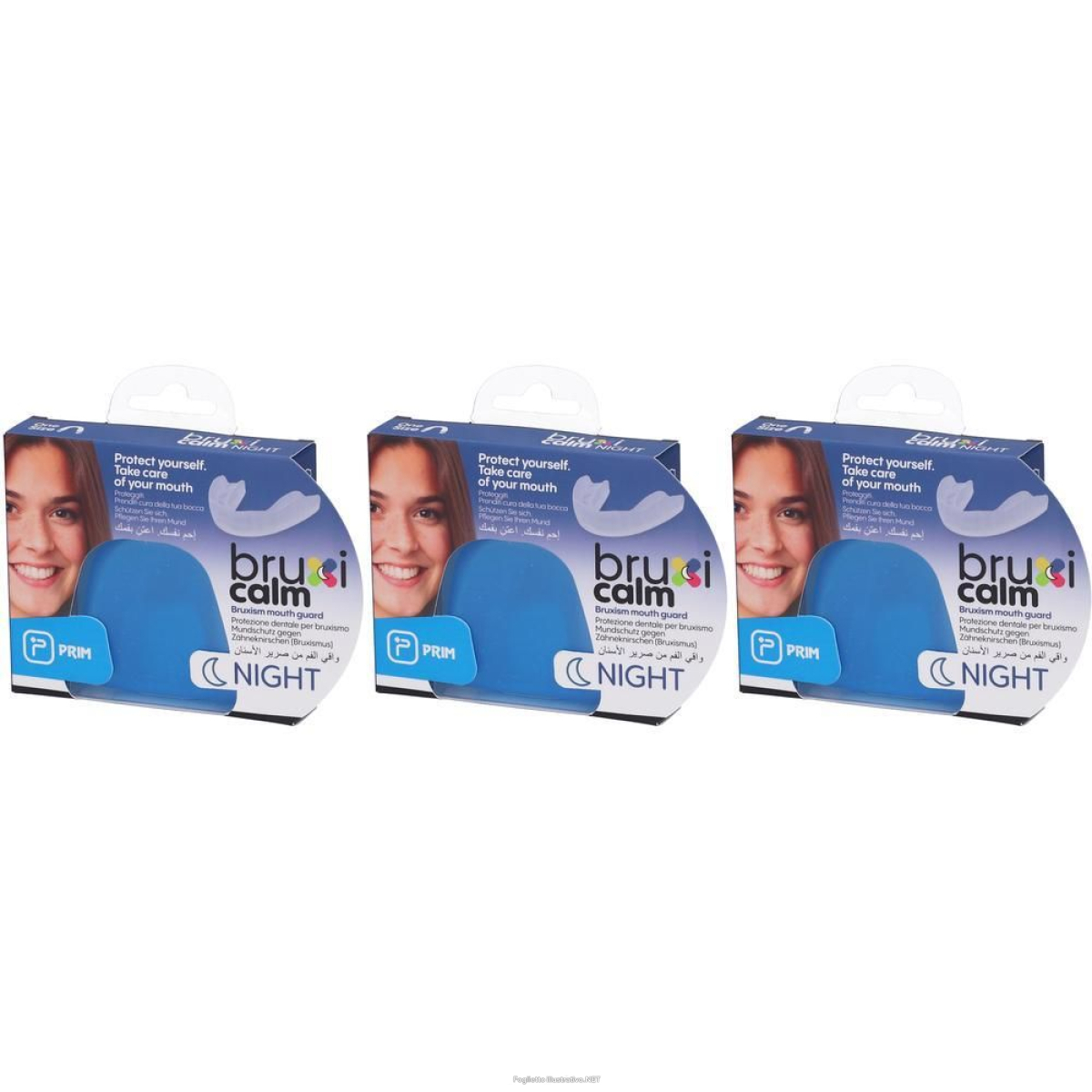 Trova Offerte di bruxi calm night bite dentale per bruxismo 3x1 st e compra online