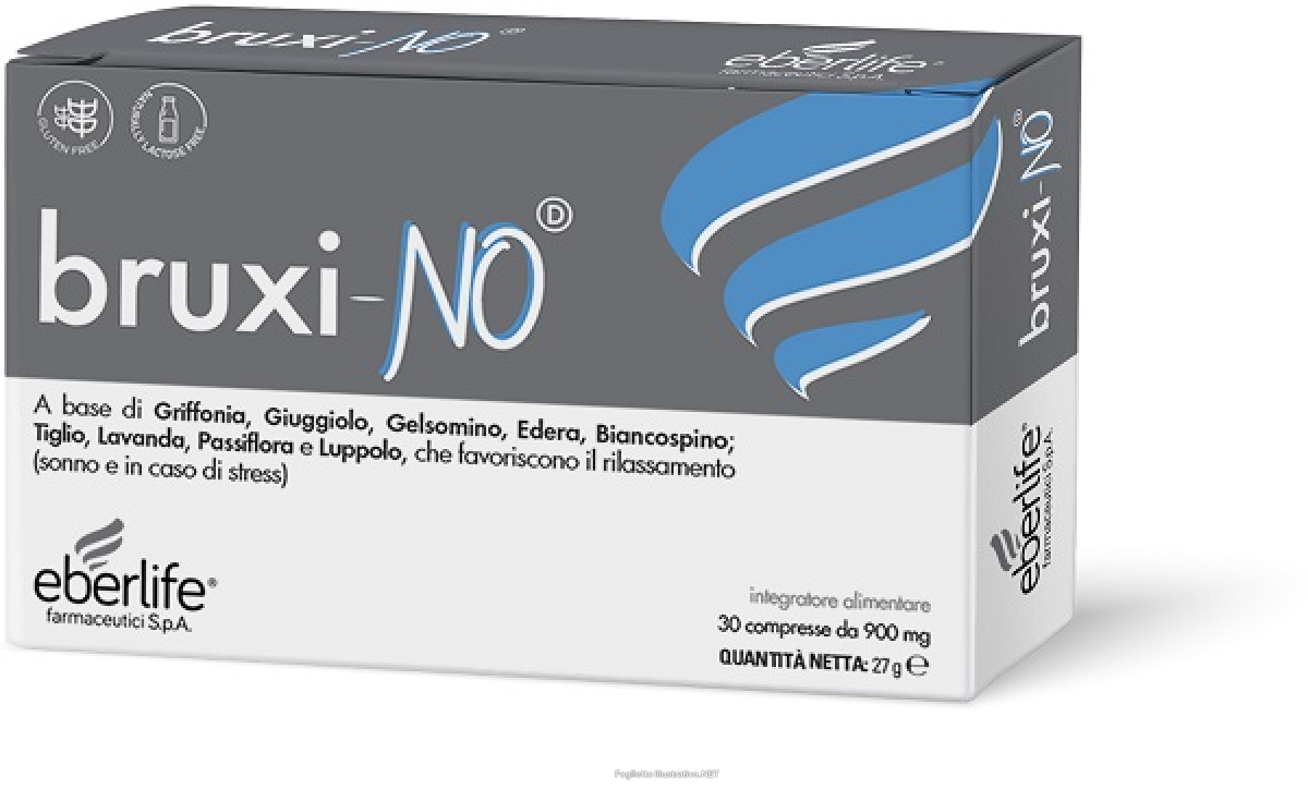 Trova Offerte di bruxi-no integratore per rilassamento e benessere mentale 30 compresse e compra online