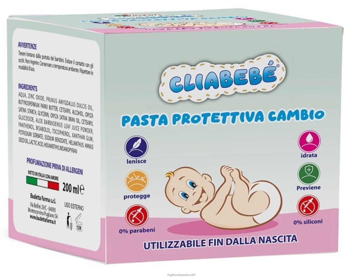 Trova Offerte di budetta farma cliabebè - pasta protettiva per il cambio 200 ml e compra online