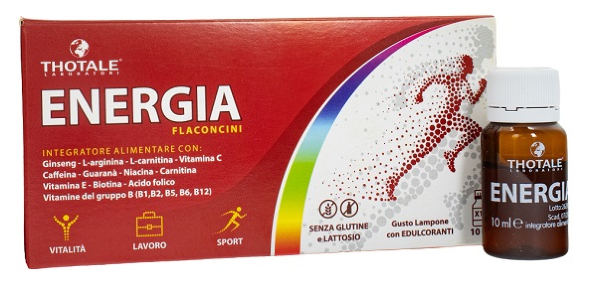 Trova Offerte di Budetta farma thotale energia - integratore tonificante e ricostituente, 10 flaconcini da 10 ml e compra online