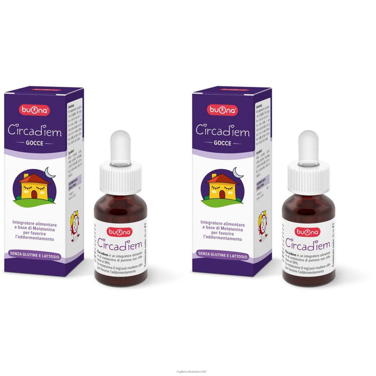 Trova Offerte di buona circadiem set da 2 2x20 ml gocce e compra online