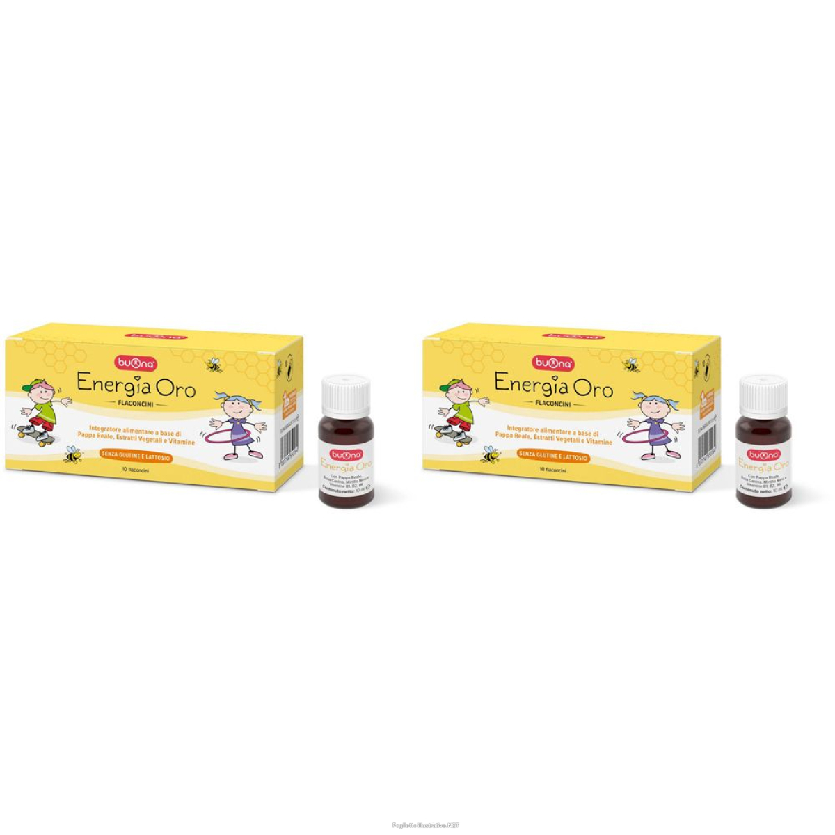 Trova Offerte di buona energia oro set da 2 2x10x10 ml flaconcini bevibili e compra online