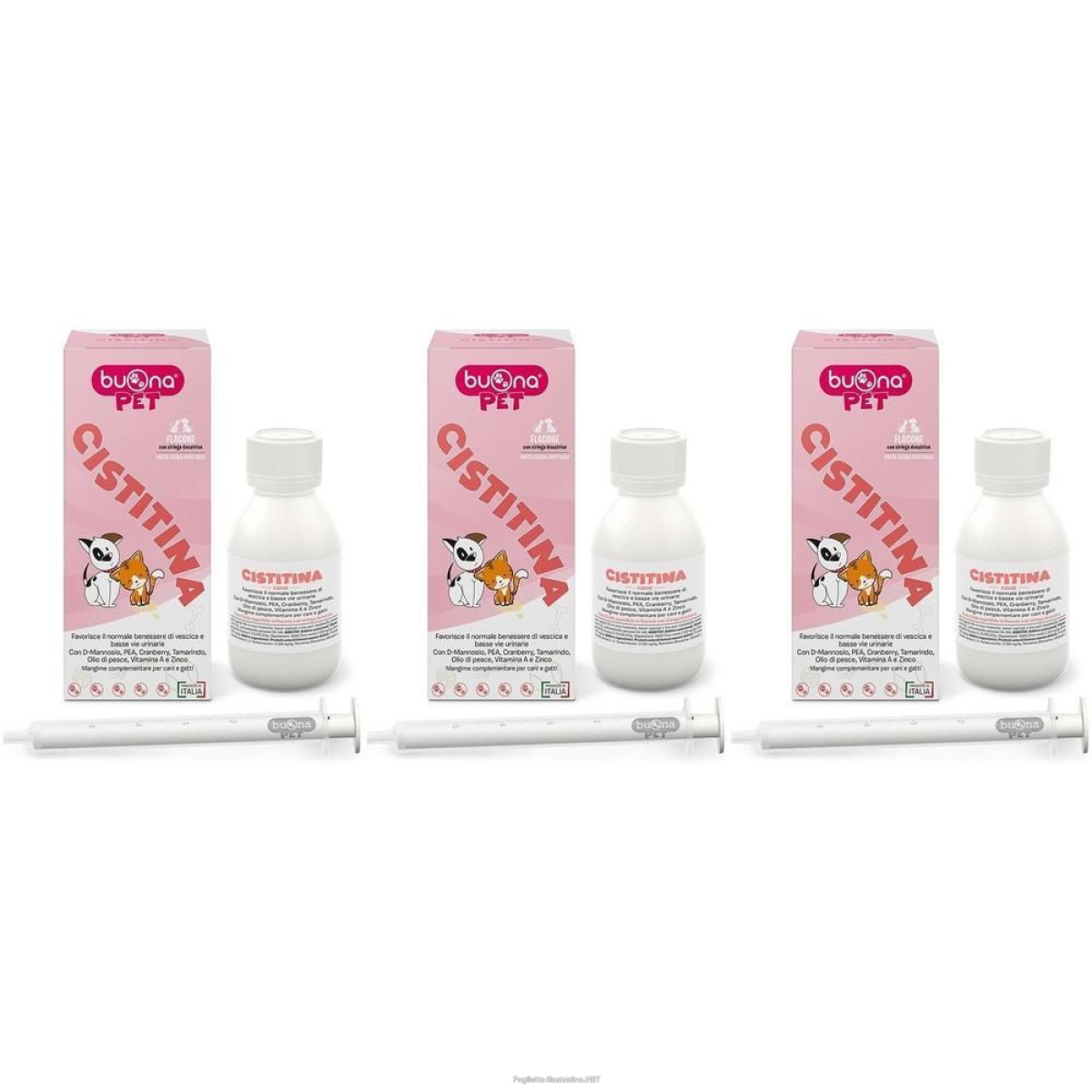 Trova Offerte di buona pet cistitina flacone 3x60 g pasta e compra online