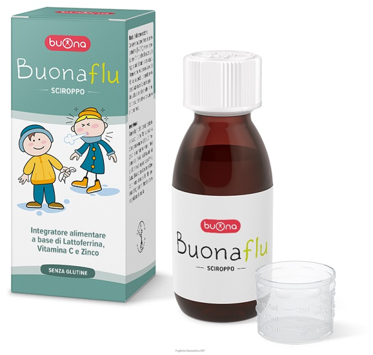 Trova Offerte di buonaflu integratore per il sistema immunitario dei bambini sciroppo 100ml e compra online