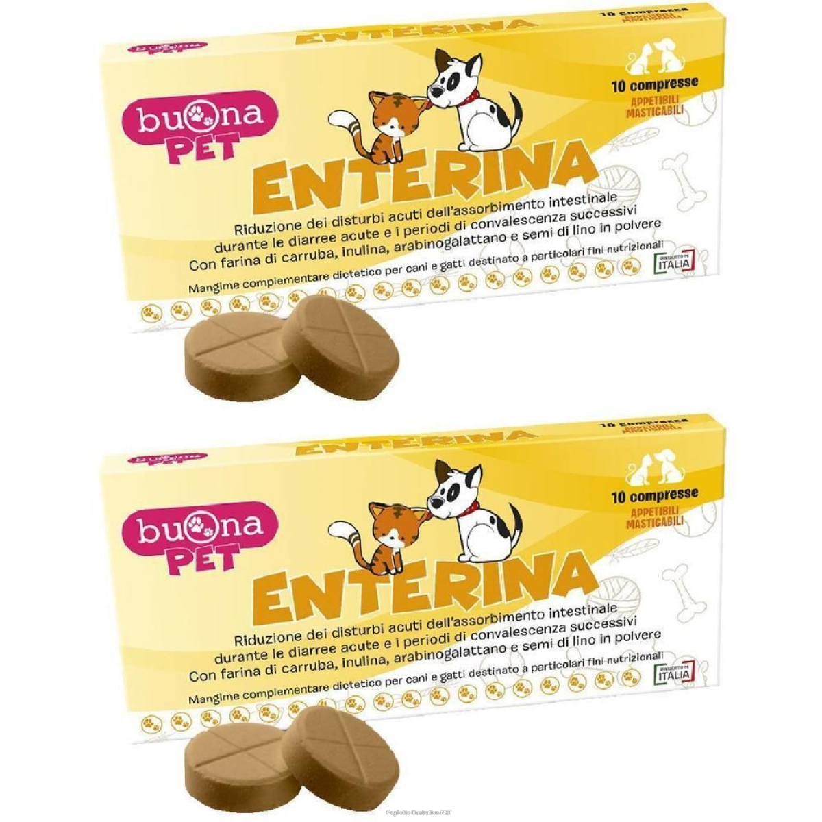 Trova Offerte di buonapet enterina 10 compresse 12,5 g e compra online