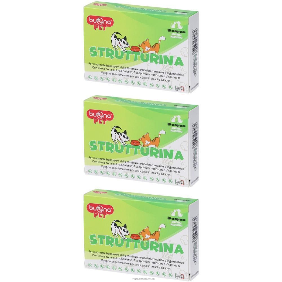 Trova Offerte di buonapet strutturina 30 compresse 3x30 pz e compra online