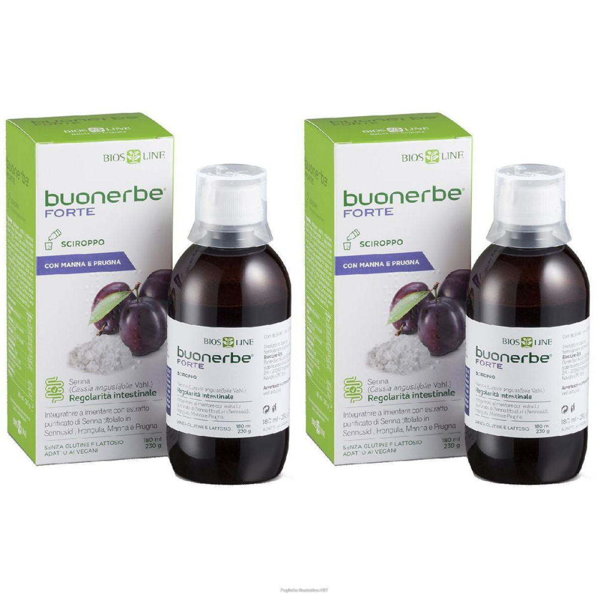 Trova Offerte di buonerbe® forte sciroppo set da 2 2x180 ml e compra online