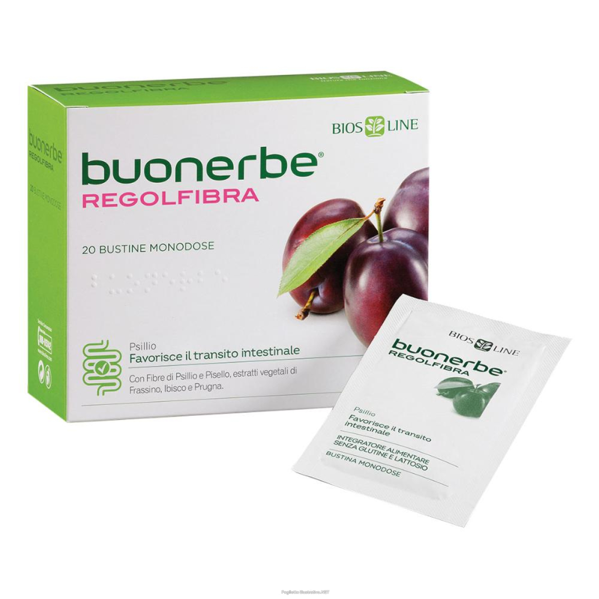 Trova Offerte di buonerbe regolfibra 20 bustine 110 g e compra online
