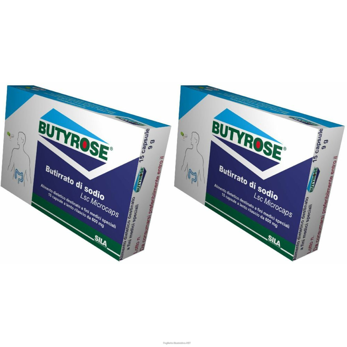 Trova Offerte di butyrose® butirrato di sodio lsc® set da 2 2x15 pz capsule e compra online