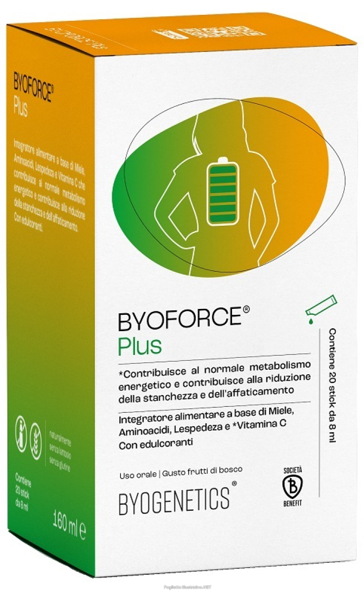 Trova Offerte di byoforce plus integratore per ridurre stanchezza e affaticamento 20 stick x 8ml e compra online
