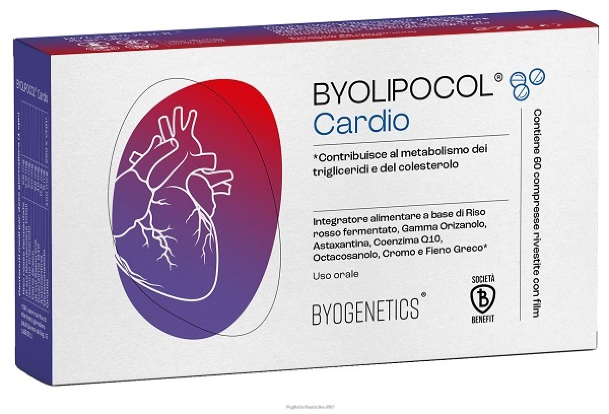 Trova Offerte di byolipocol cardio integratore per il controolo dei trigliceridi e del colesterolo 60 compresse e compra online