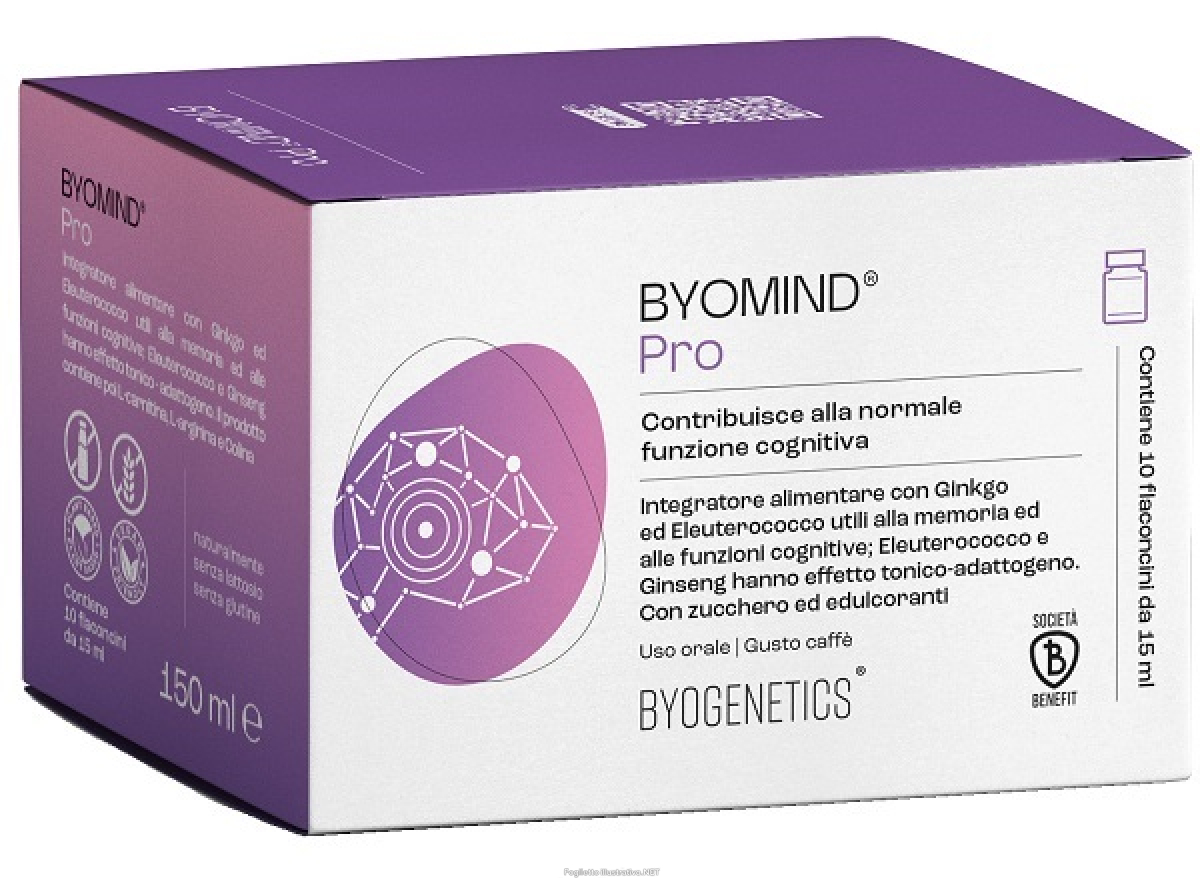 Trova Offerte di byomind pro integratore per la normale funzione cognitiva 10 flaconcini x 15ml e compra online
