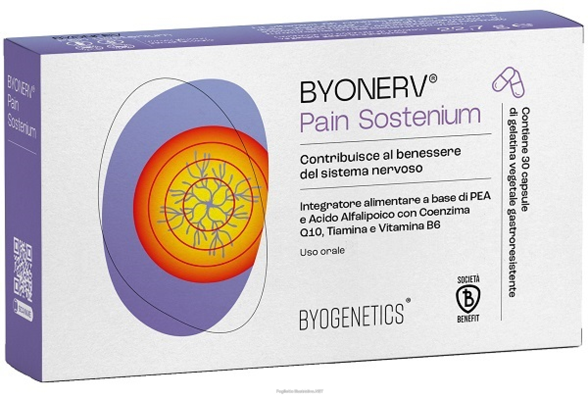 Trova Offerte di byonerv pain sostenium integratore per il benessere del sistema nervoso 30 capsule e compra online